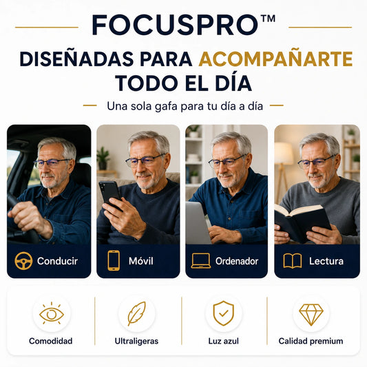 FocusPro - Gafas Inteligentes Autograduables