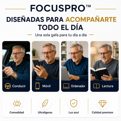 FocusPro - Gafas Inteligentes Autograduables